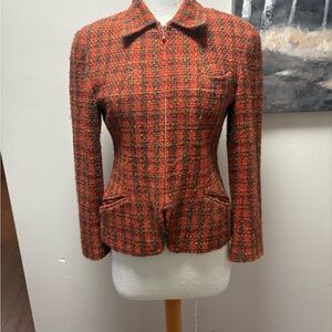Vintage Chic Tweed Blazer